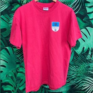 Vintage 90s BMW car show riders association international Large single stitch